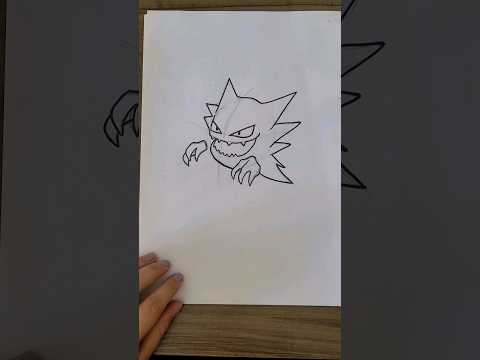 Desenhando o pokemon Haunter