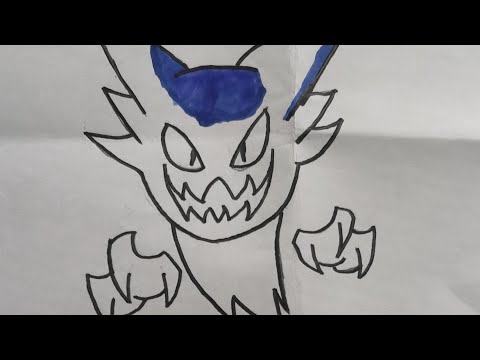 How To Draw Pokemon Haunter easy