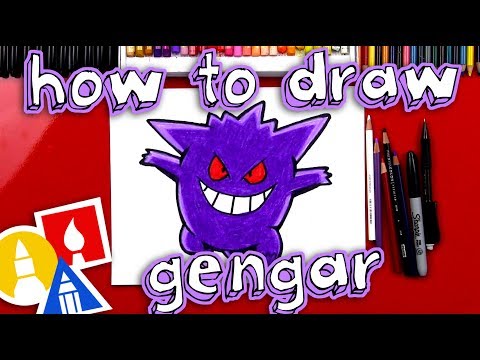 How To Draw Gengar Pokemon