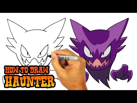 How to Draw Pokemon  Haunter