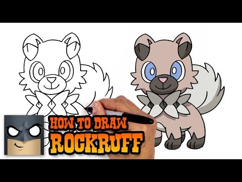 How to Draw Pokemon  Rockruff  Step by Step
