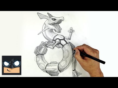 How To Draw Rayquaza  Sketch Saturday