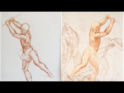 How to Draw like Raphael  Gesture amp Line Quality Master