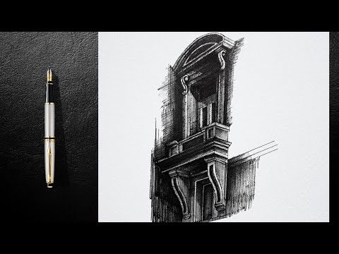 how to draw Architectural elements  Renaissance Architecture 