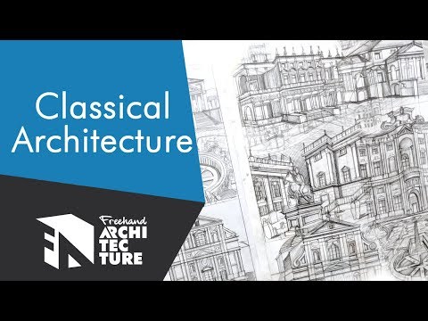 Renaissance Baroque And Classical Architecture  How To Draw All Styles With Extreme Detailing