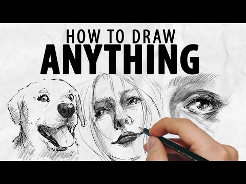 HOW TO DRAW ANYTHING No clickbait  Drawlikeasir