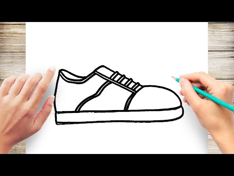 How to Draw Shoe Easy