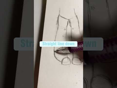 How to draw shoes  shorts