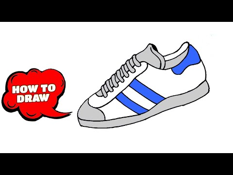How to draw shoes easy  Shoes drawing pictures  step by step