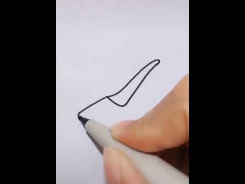 Easy way to Draw a Shoes 