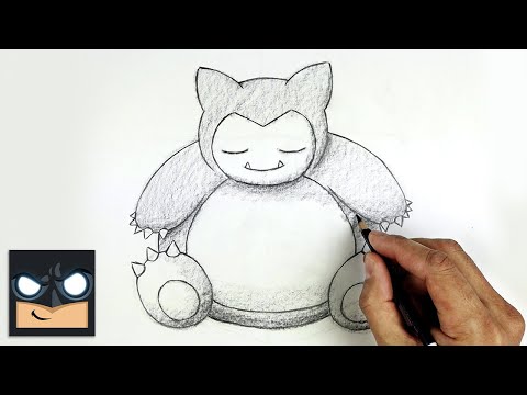 How To Draw Snorlax  Sketch Saturday