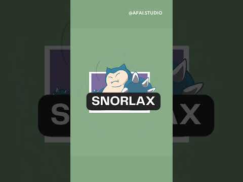 Easy Draw Snorlax shorts drawing pokemon snorlax