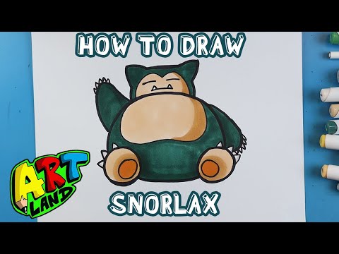 How to Draw SNORLAX