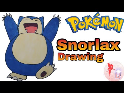 Snorlax Pokemon Drawing  Pokemon Shorts snorlax pokemon