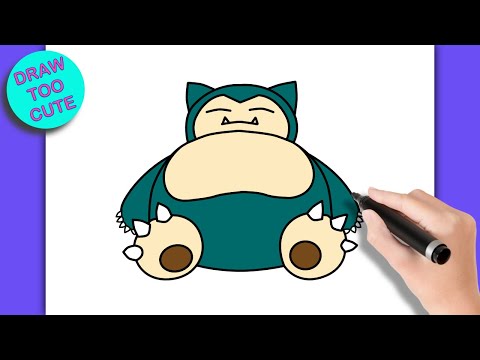 How to Draw Snorlax howtodraw snorlax pokemon