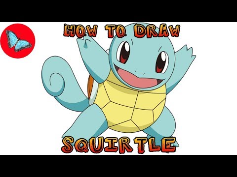 How To Draw Pokemon  Squirtle  Drawing Animals