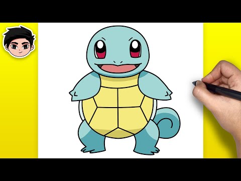 How to Draw Squirtle from Pokemon  Easy StepbyStep