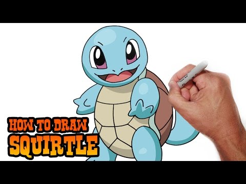 How to Draw Squirtle  Pokemon