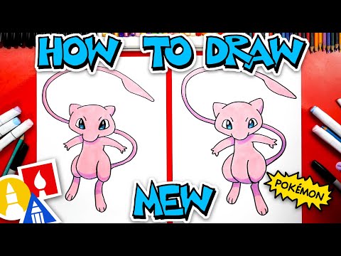 How To Draw Mew From Pokmon