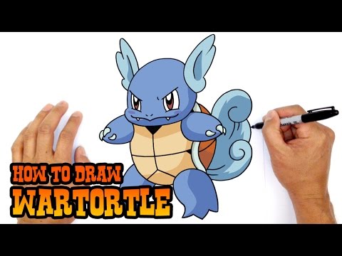 How to Draw Wartortle  Pokemon