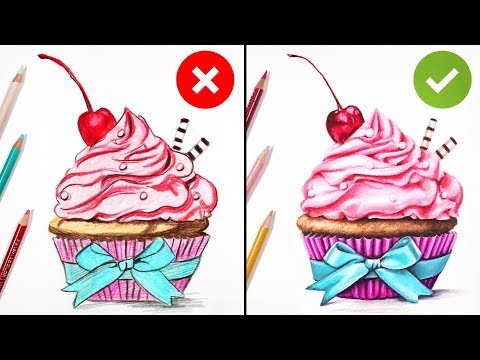 DO39S amp DON39TS How to Draw with Colored Pencils