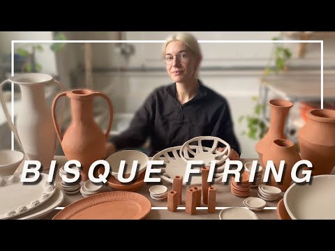 How to BISQUE FIRE a pottery kiln  POTTERY 101