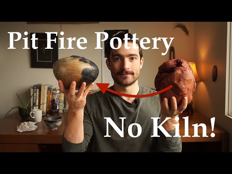 Pit Fire Pottery In Your Backyard  NO Kiln