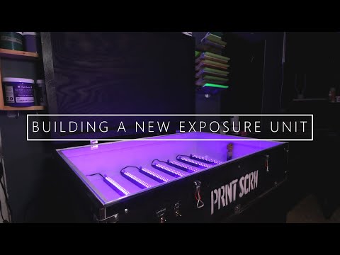 Building A New DIY Exposure Unit  Screen Printing Halftones