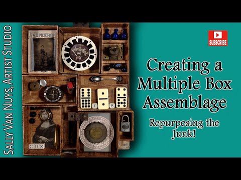 Creating a Multiple Box Assemblage Filled with Junk