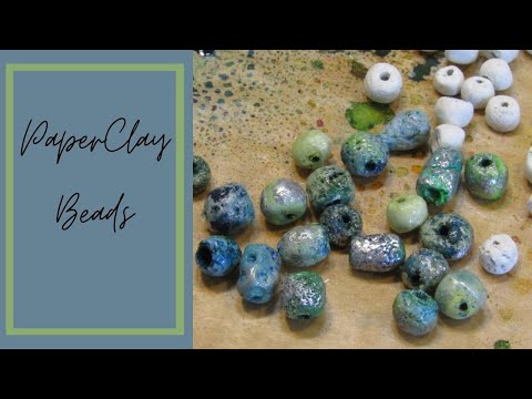 Paperclay Beads