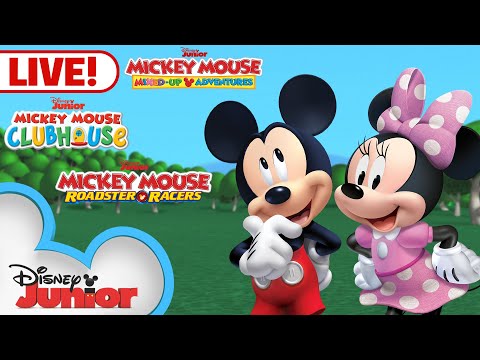  LIVE Mickey Mouse Clubhouse  Roadster Racers  MixedUp Adventures Full Episodesdisneyjunior