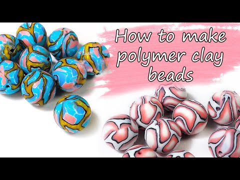 Incredible polymer clay beads How to make beads for handmade jewelry