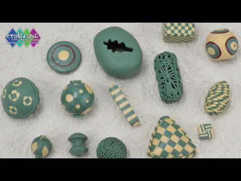 Learn how to make all these beads from polymer clay