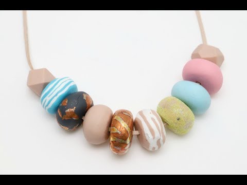 How to Make Polymer Clay Beads