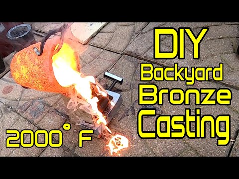 Do It Yourself Sand Casting Bronze In The Backyard