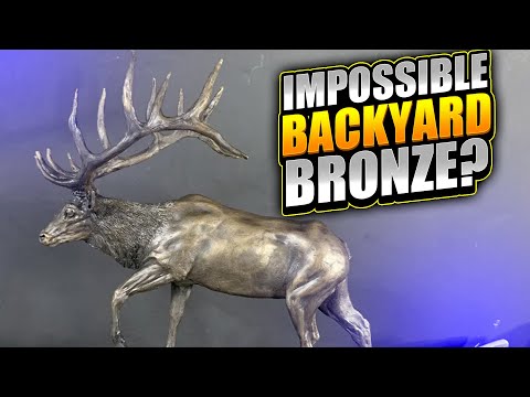 Casting a Bronze Bull Elk  How Bronze Sculptures are Made