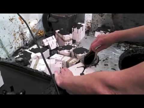 Bronze Sculpture Wax Pouring Process  How to Pour Wax