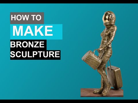 How to make a bronze sculpture ASTROMAN SCULPTURES