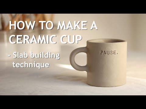 How to make a CUP slab building technique