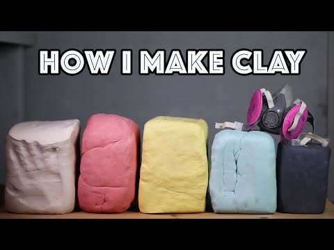 How I Make Clay at Home  Pottery  Ceramics