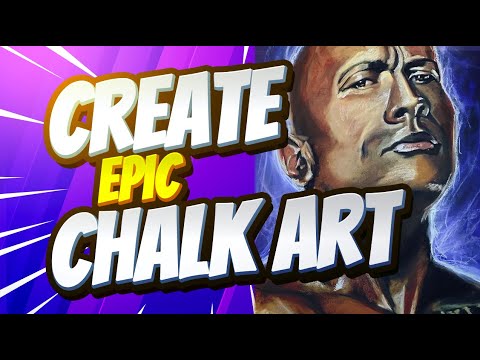 How to draw chalk art like a pro