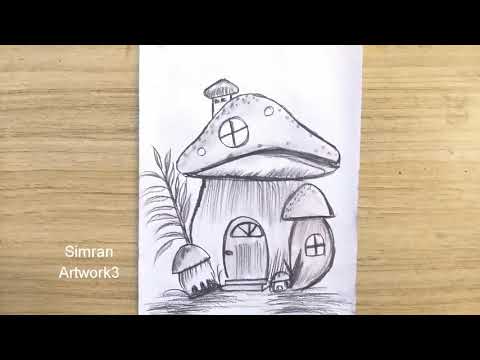charcoal pencil drawing landscape｜TikTok Search