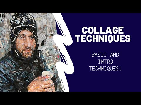 Basic Collage Techniques Learn beginner steps to create collage art