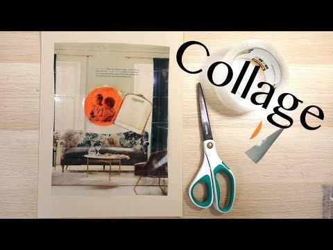 How to Make a Collage  Materials Composition and Tips