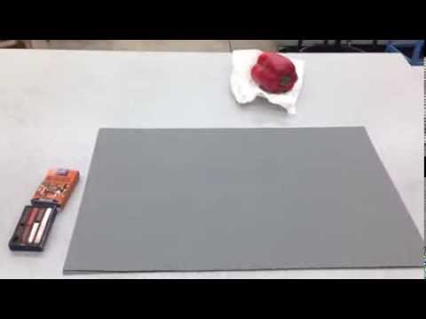 Art Lessons with Rossi Conte crayon on gray paper  Part 1