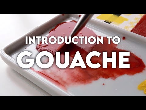 INTRODUCTION TO GOUACHE  A Beginners Guide  Materials Blending Techniques and more