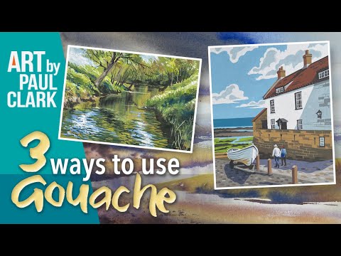 3 Ways to Paint with Gouache