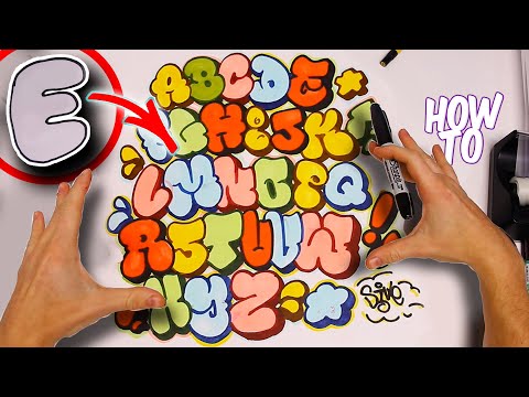 How To Draw Throwie Graffiti Letters Tutorial Basic To Advanced