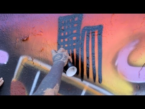 How to Do a Background  Graffiti Art