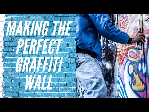 How to Make a Graffiti Wall  Graffiti Tutorial